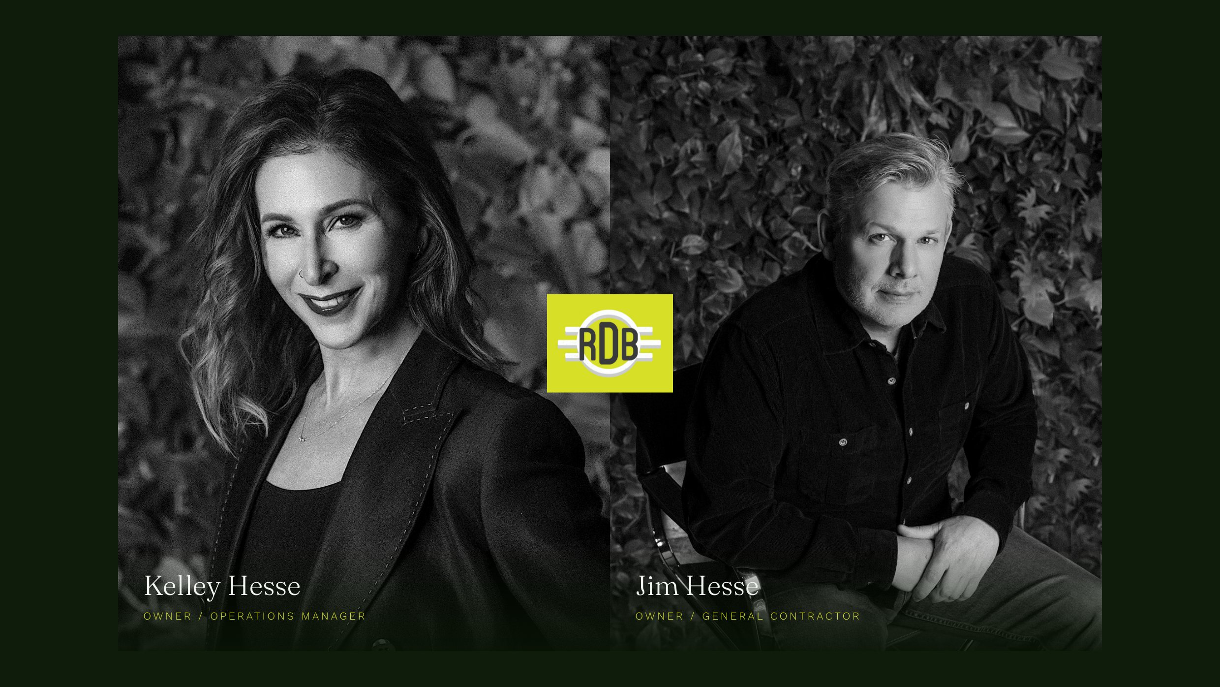 The owners section of the new homepage