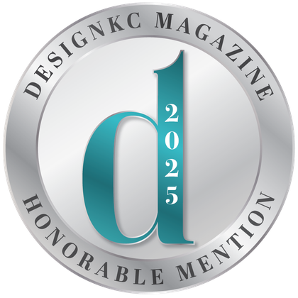 DesignKC Magazine 2025 Honorable Mention seal