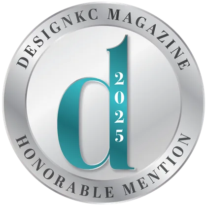 DesignKC Magazine 2025 Honorable Mention seal