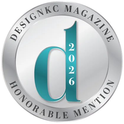 DesignKC Magazine 2026 Honorable Mention seal