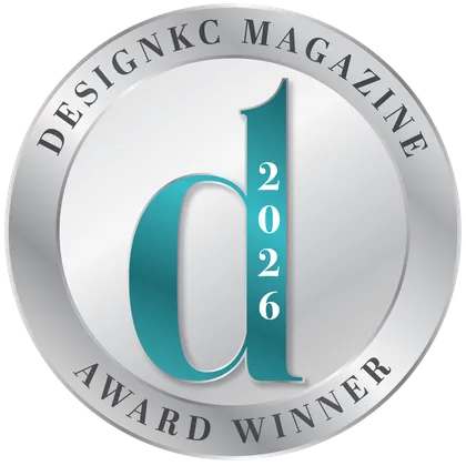 DesignKC Magazine 2026 Award Winner seal